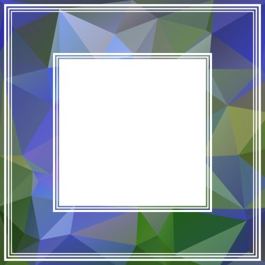 Mavi poligonal sınır