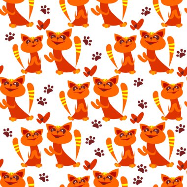 iki kedi seamless modeli