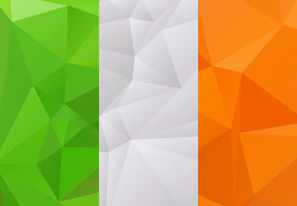 Bandera de Irlanda — Vector de stock