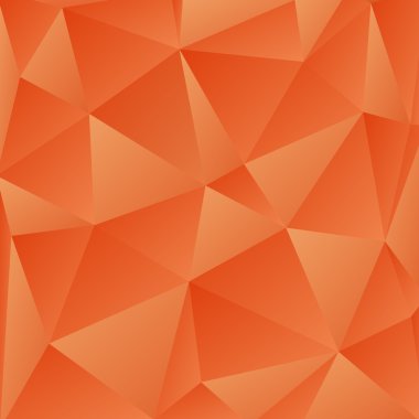 Turuncu poligonal arka plan