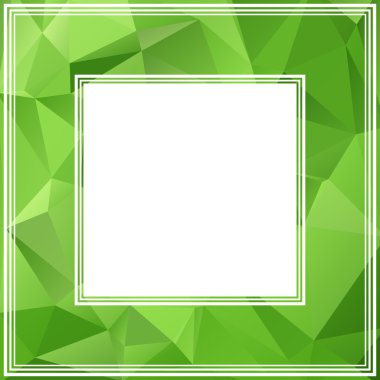 Yeşil poligonal sınır