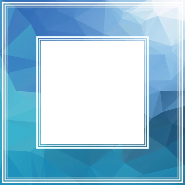 Light blue border — Stock Vector