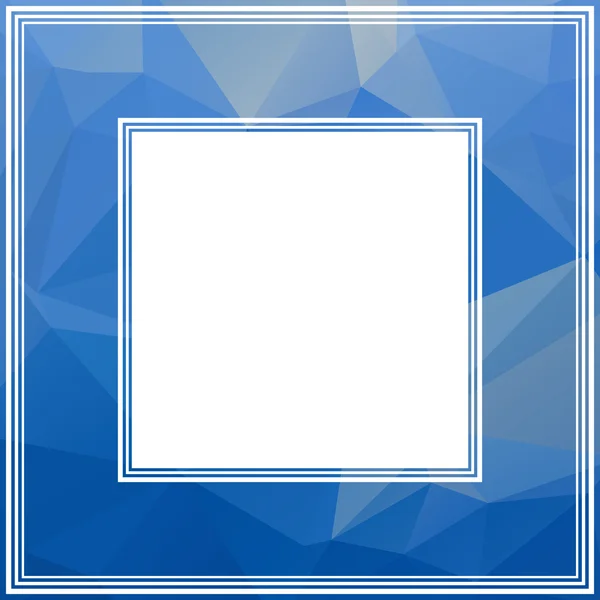 Bordure bleu vif — Image vectorielle