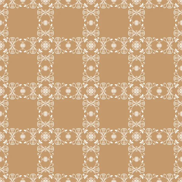 Light brown seamless pattern — Stock Vector