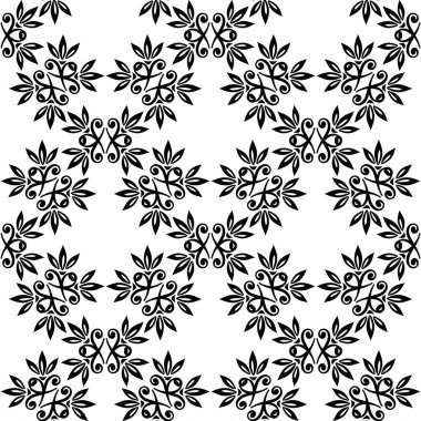 yumuşak çiçek seamless modeli