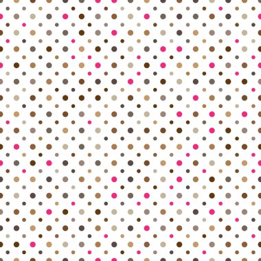 Polka noktasız desen