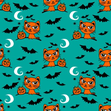 Cadılar Bayramı kusursuz desen