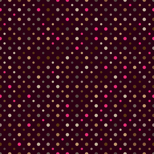 Σχέδιο Polka dot χωρίς ραφή — Διανυσματικό Αρχείο