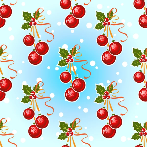 Christmas seamless pattern — Stock Vector