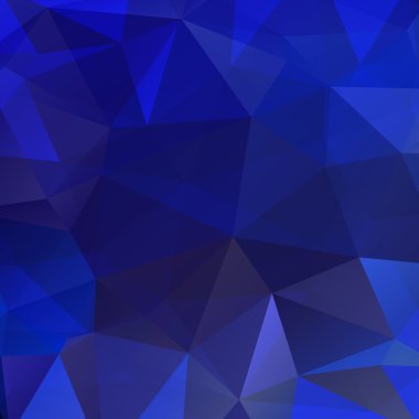 poligonal arka plan mavi