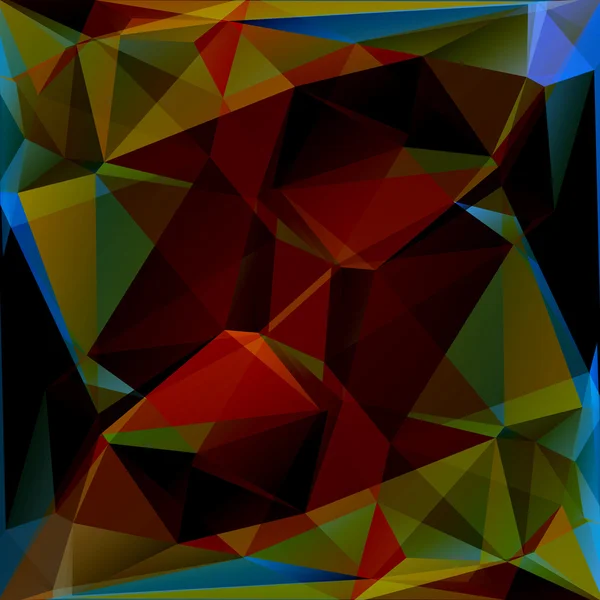 Яркий многоугольный фон — стоковый вектор