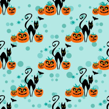 Cadılar Bayramı kusursuz desen