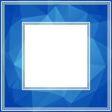 Mavi poligonal sınır