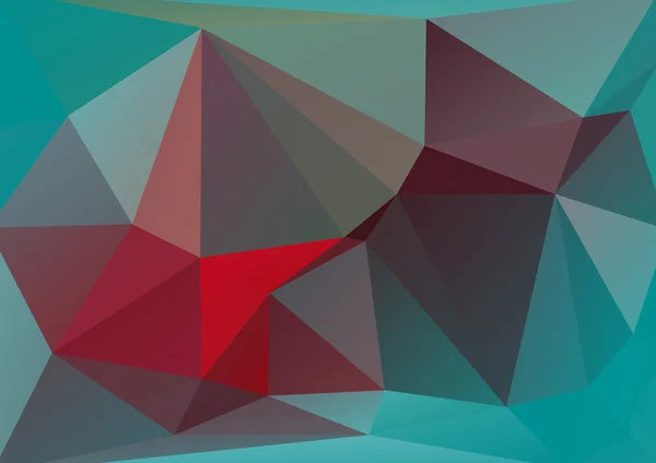 Heller polygonaler Hintergrund — Stockvektor