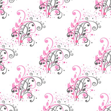 çiçek ışık seamless modeli