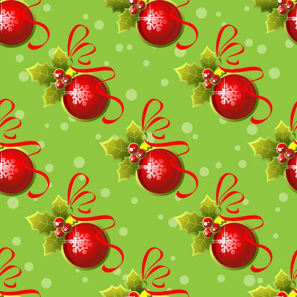 Christmas seamless pattern — Stock Vector