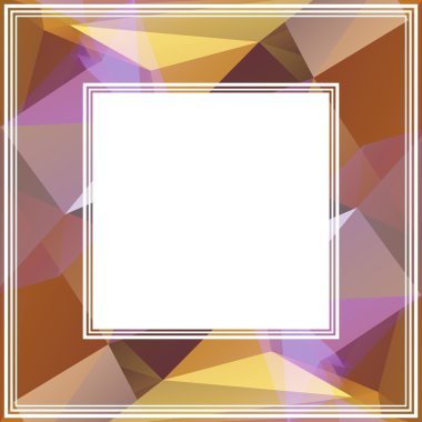 Mor kenarlı kenarlık