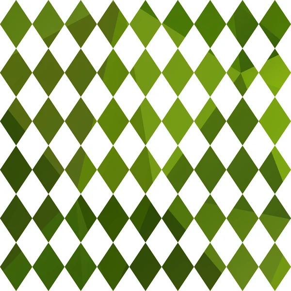 Grüner Diamant Hintergrund — Stockvektor