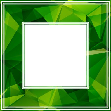 Yeşil poligonal sınır