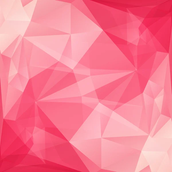 Roze veelhoekige achtergrond — Stockvector