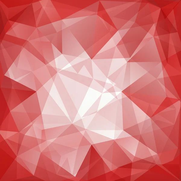 Rode abstract veelhoekige achtergrond — Stockvector