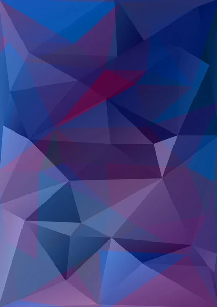 Violet polygonal background — Stock Vector