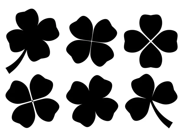 Kleeblatt-Symbol des St. Patrick 's Day — Stockvektor