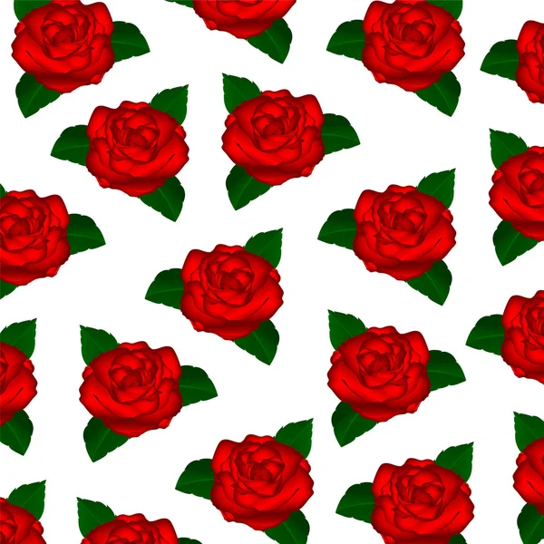 Wallpaper rosas rojas — Vector de stock