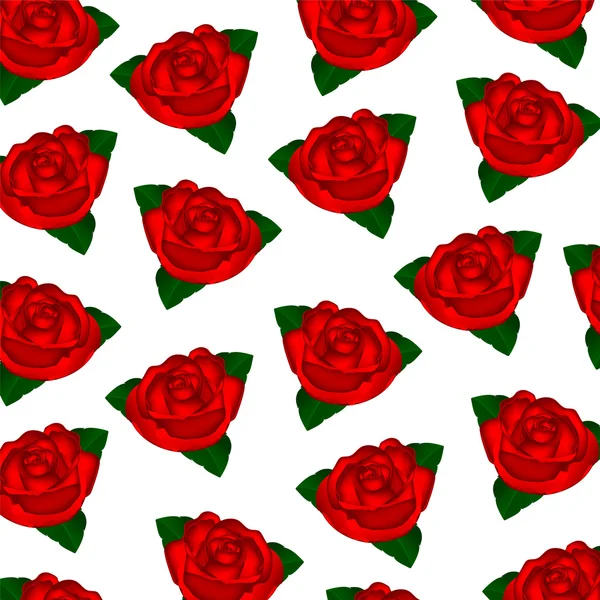 Papel de parede rosas vermelhas —  Vetores de Stock