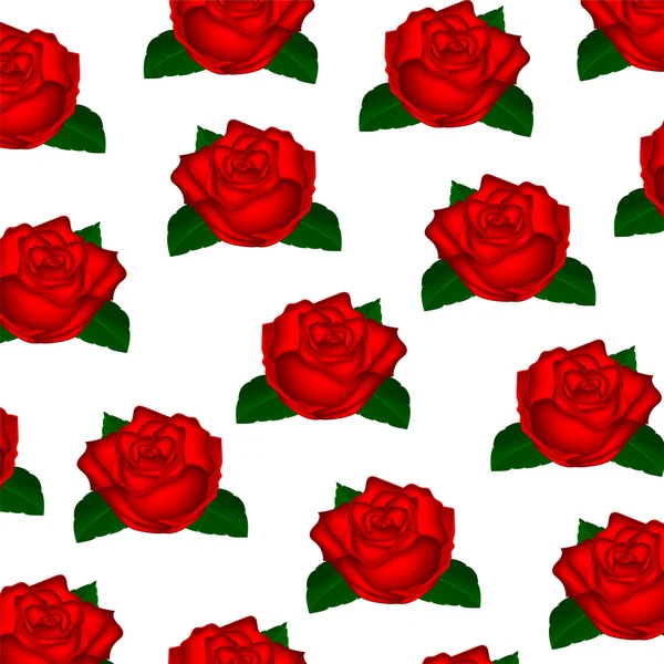 Wallpaper rosas rojas — Vector de stock