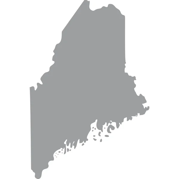 Estado do Maine — Vetor de Stock