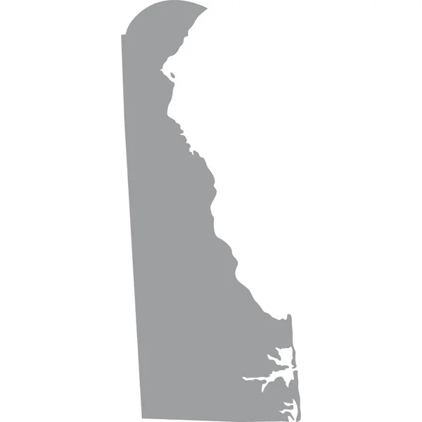 Estado de Delaware, EE.UU. — Archivo Imágenes Vectoriales