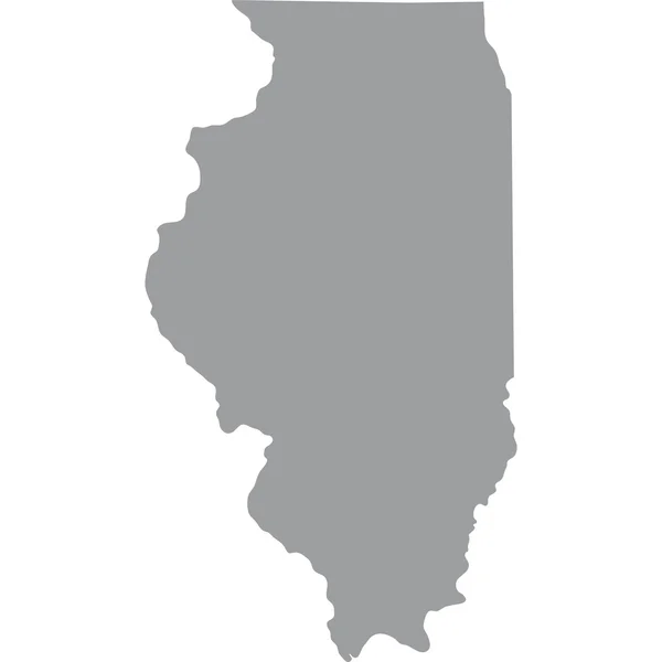 Amerikanska staten Illinois — Stock vektor