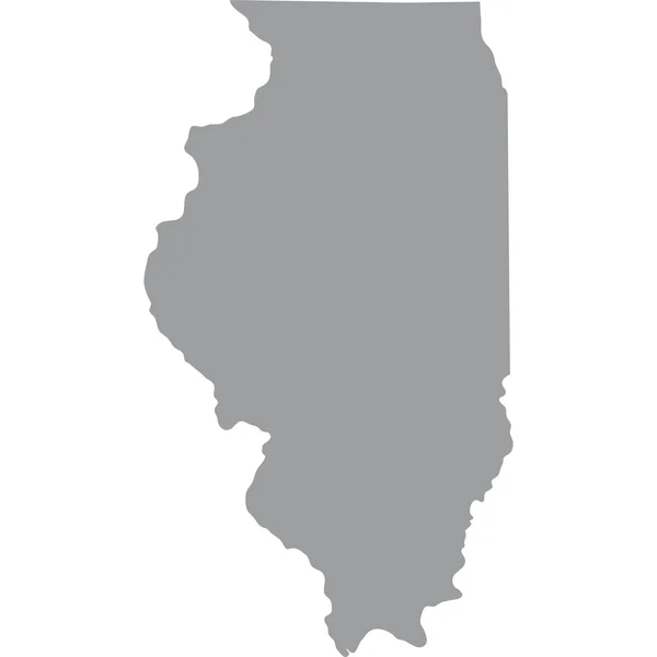 Amerikaanse staat Illinois — Stockvector