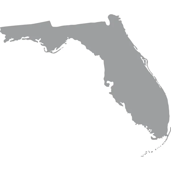 État américain de Floride — Image vectorielle