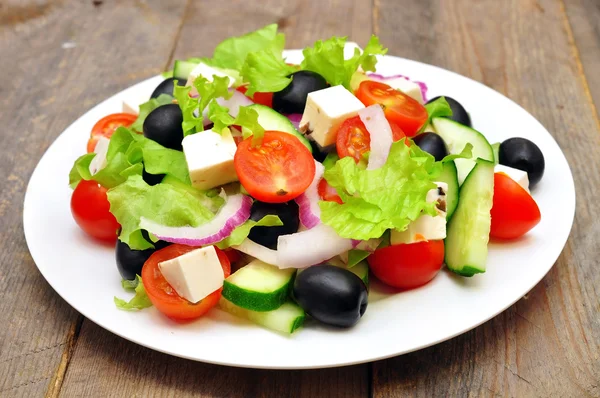 Greek salad — Stock Photo, Image