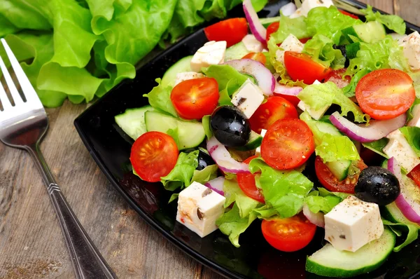 Greek salad — Stock Photo, Image