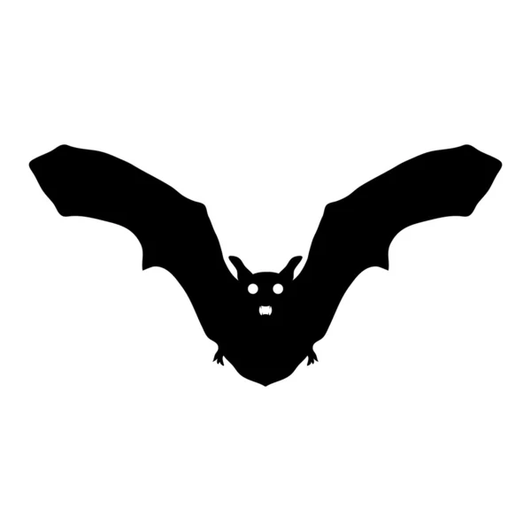 Pipistrello silhouette — Vettoriale Stock