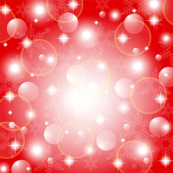 Latar belakang abstrak Merah Natal - Stok Vektor