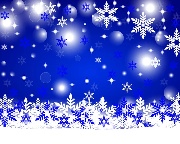 Christmas blanka blå bakgrund — Stock vektor