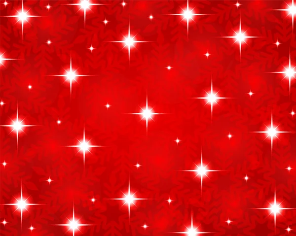 クリスマスの赤い光沢のある抽象的な背景 — ストックベクタ