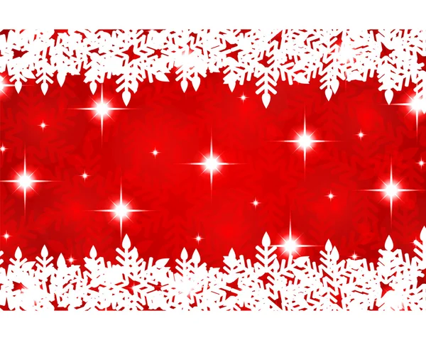 Christmas red background — Stock Vector