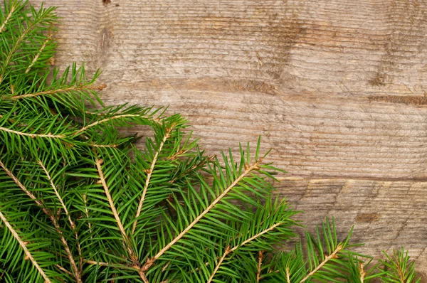 Fondo de Navidad con ramas de abeto —  Fotos de Stock