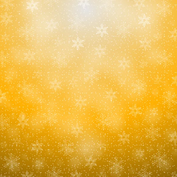 Christmas background with snowflakes — Stock Vector