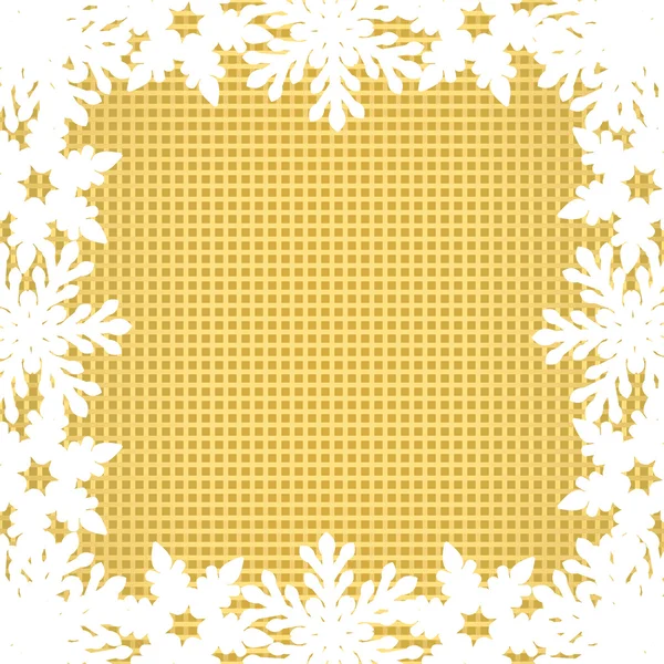 Natale oro sfondo — Vettoriale Stock