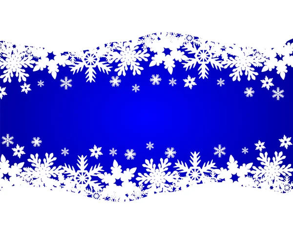 Natal fundo azul — Vetor de Stock