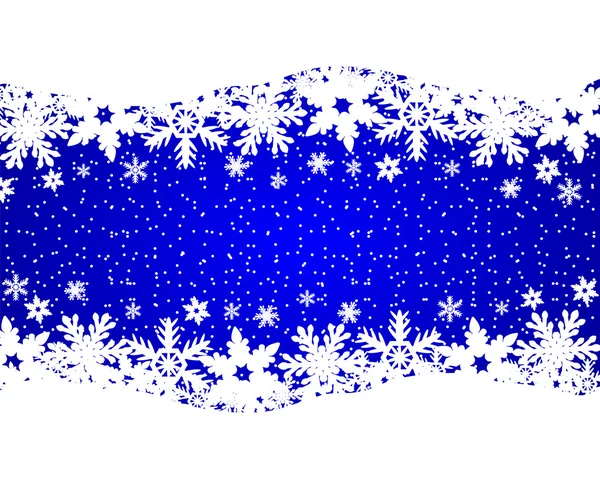Karácsonyi kék háttér — Stock Vector