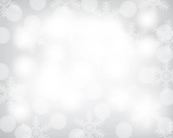 Christmas background with snowflakes — Stock Vector