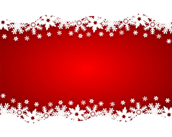 Weihnachten roter Hintergrund — Stockvektor