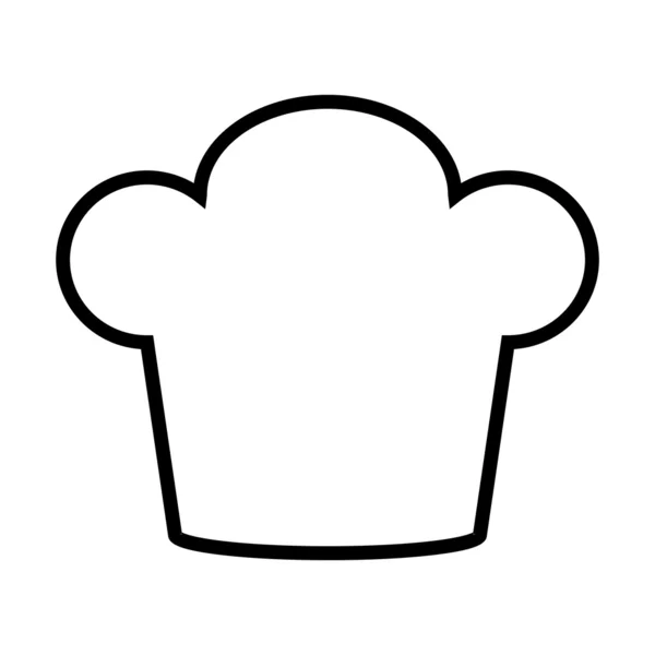 Chef hat icon — Stock Vector